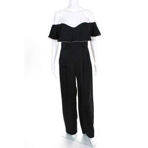 Devlin Women's Modern Trim Jumpsuit Black Size 4 10850074